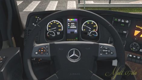 New Dashboard Mercedes Actros MP4