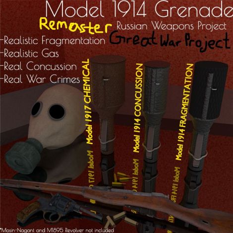 Model 1914 Grenade Pack Remaster