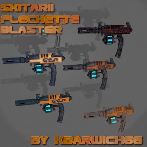 Skitarii Flechette Blaster Pack