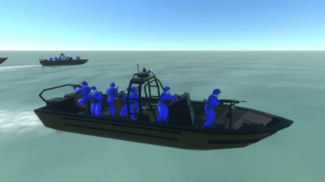 MG assault boat A