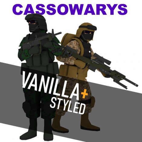 Cassowary Infantry — Vanilla+ Styled Skins