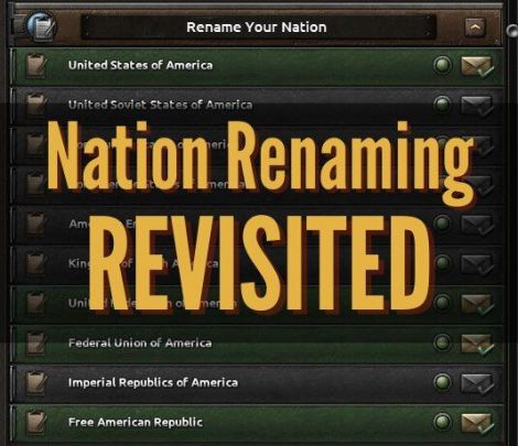 Nation Renaming - REVISITED