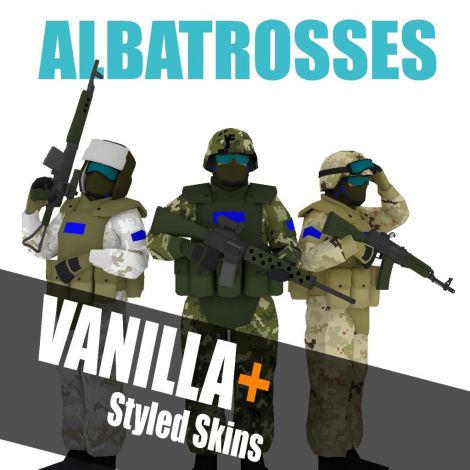 Albatross Infantry — V+ Styled Skins