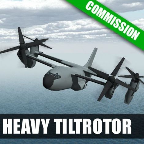 Heavy Tiltrotor (COMMISSION)