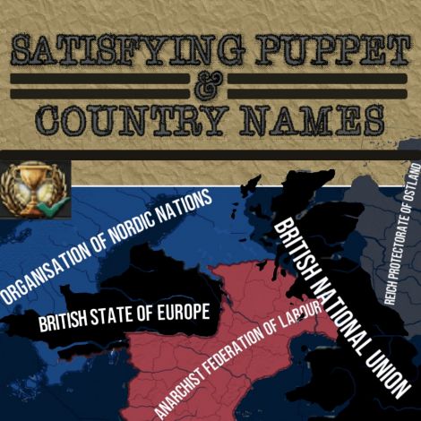 Satisfying Puppet and Country Names