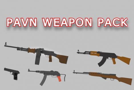 PAVN Weapon Pack