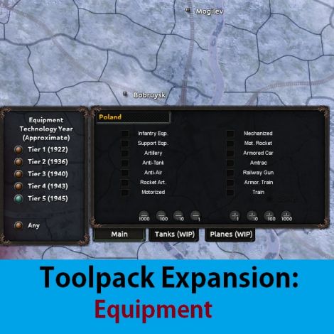 Toolpack Equipment Expansion
